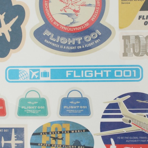 FlIGHT 001 ステッカー ／ 7533101(01：set) Collection｜FLIGHT 001 Online Store