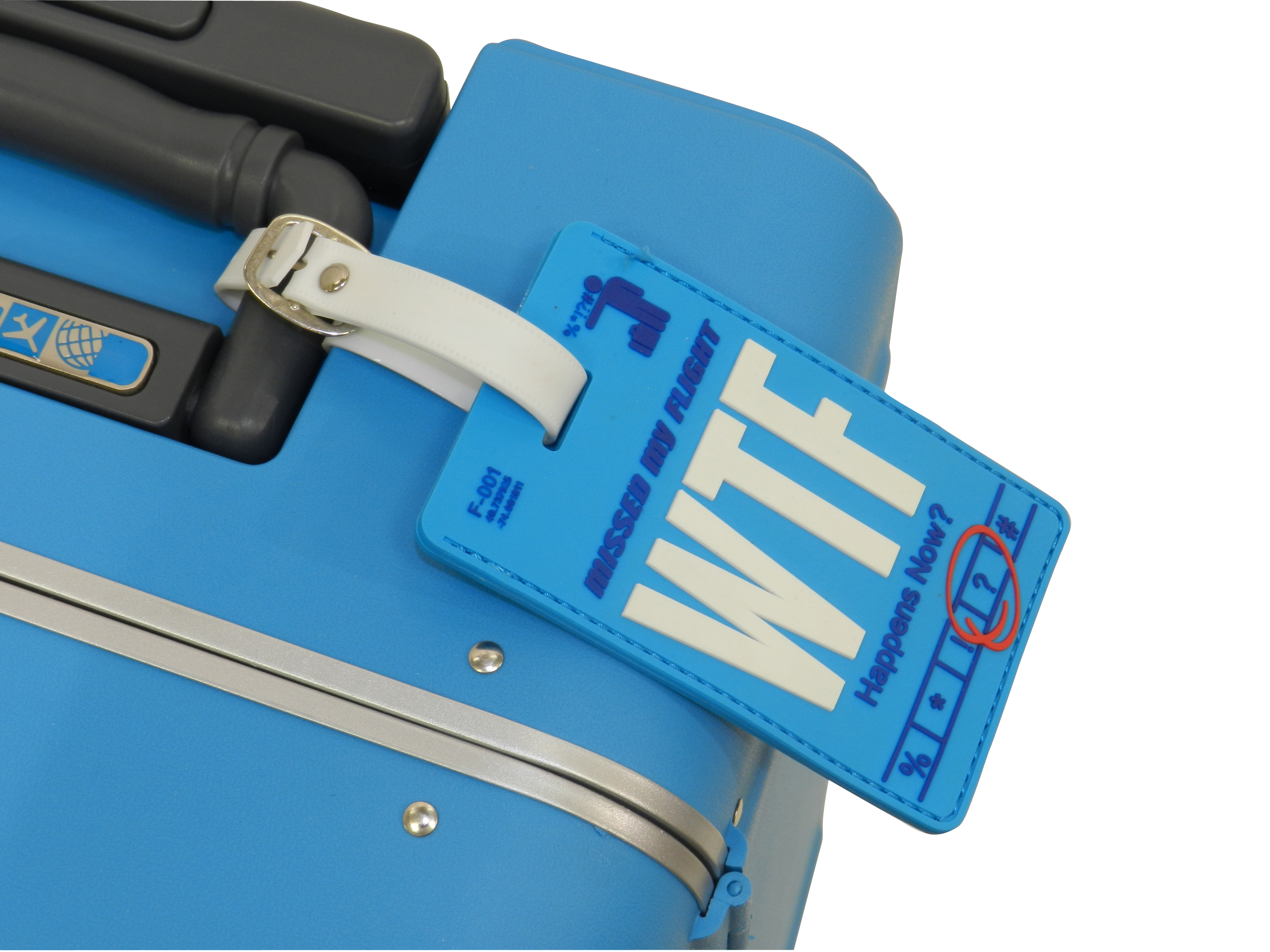 ラゲージタグ スーツケースタグ ブルー ／ 5009215(15：Blue) Collection｜FLIGHT 001 Online