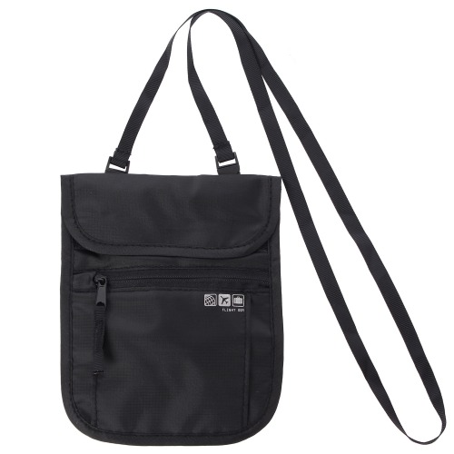 ネックセーフ セキュリティポーチ ブラック / 5028801 Collection｜FLIGHT 001 Online Store