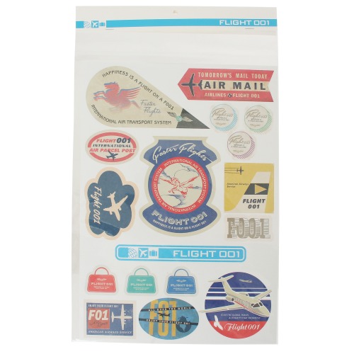 FlIGHT 001 ステッカー ／ 7533101(01：set) Collection｜FLIGHT 001 Online Store